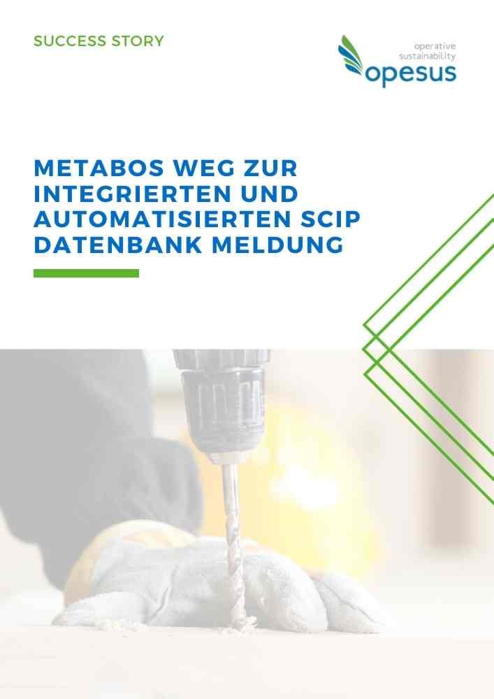 Success Story - Metabo - SCIP Success Story - Metabo - SCIP