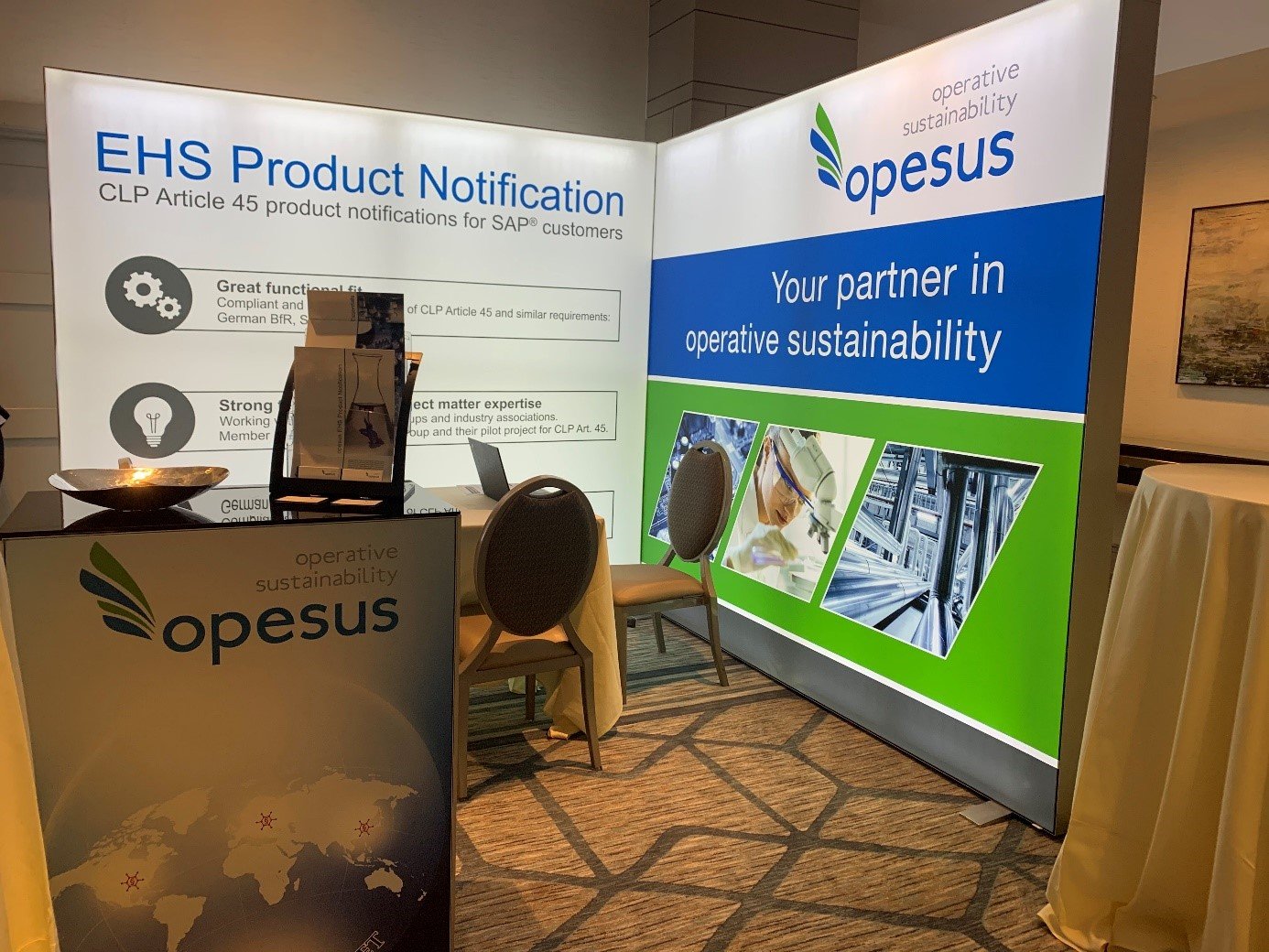 opesus exhibiting at ChemCon Americas 2020