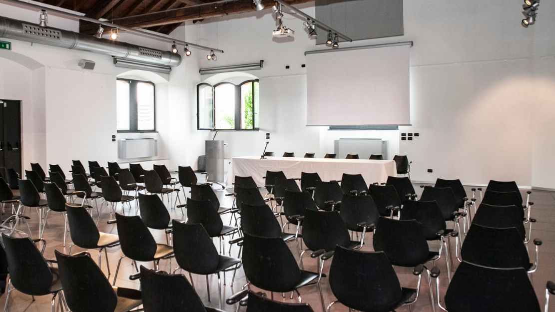 conference room with empty chairs