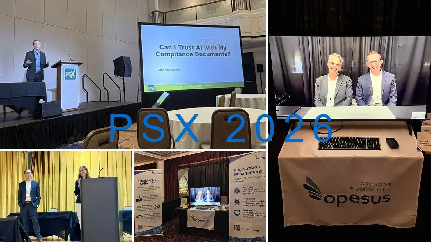 opesus was at PSX 2026 organized by the Product Stewardship Society