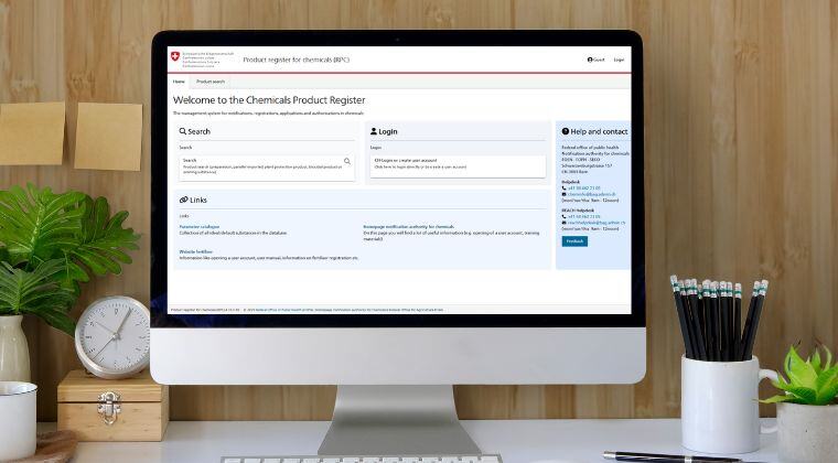 submit ufi for products placed on the swiss market