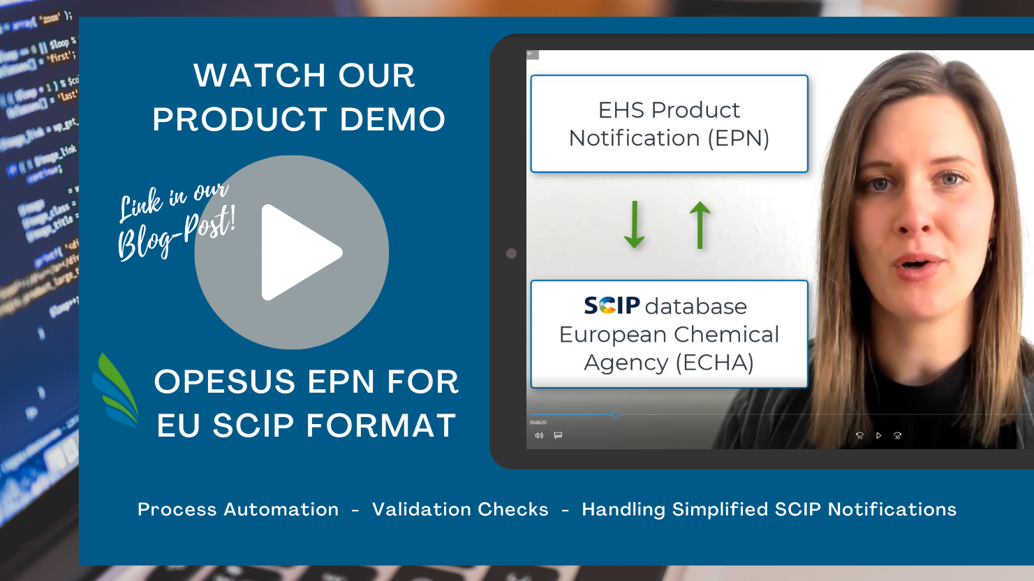 Product Demo EPN für EU SCIP Format