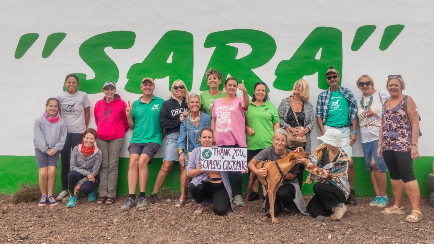 Sara Protectera cares for more than 350 animals